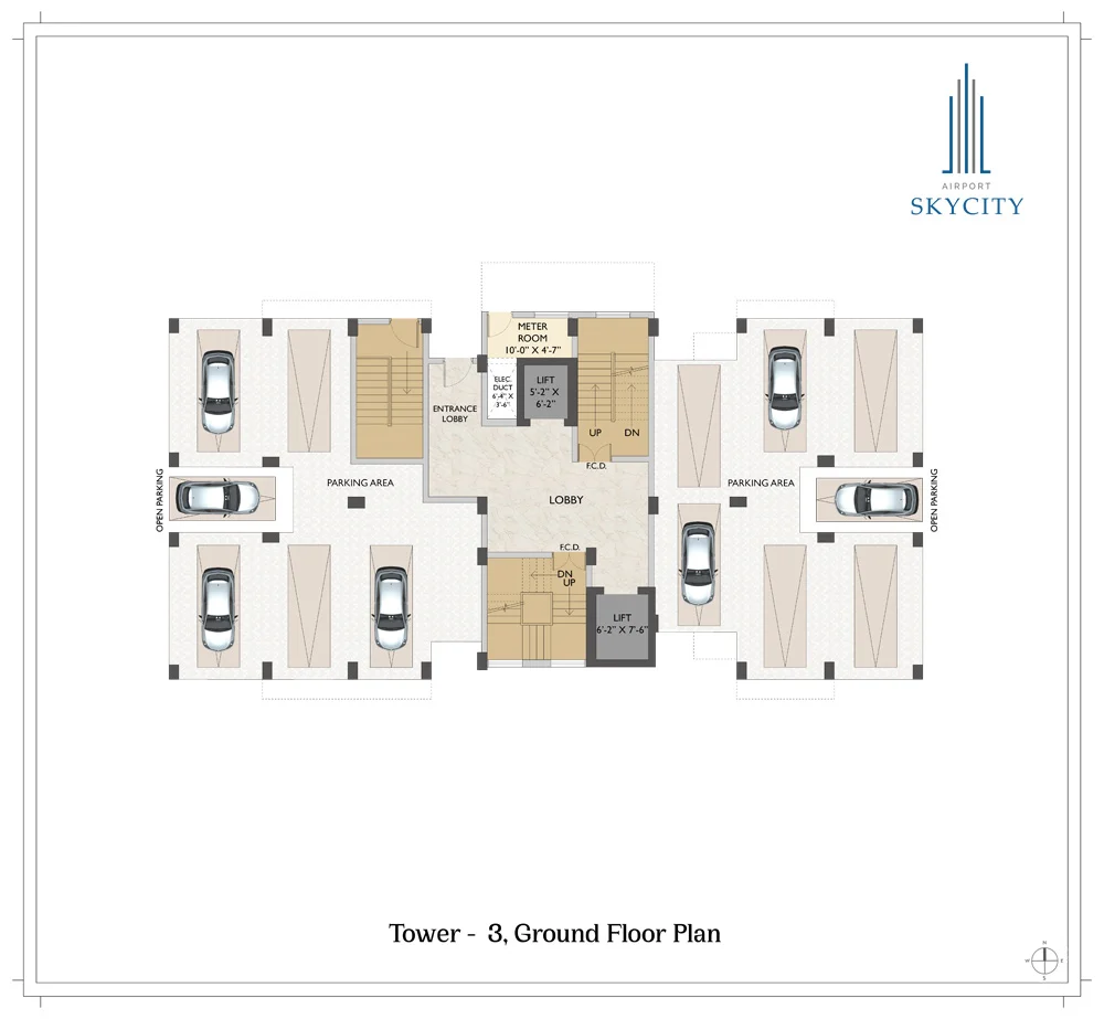 Tower3 Ground Floor Plan